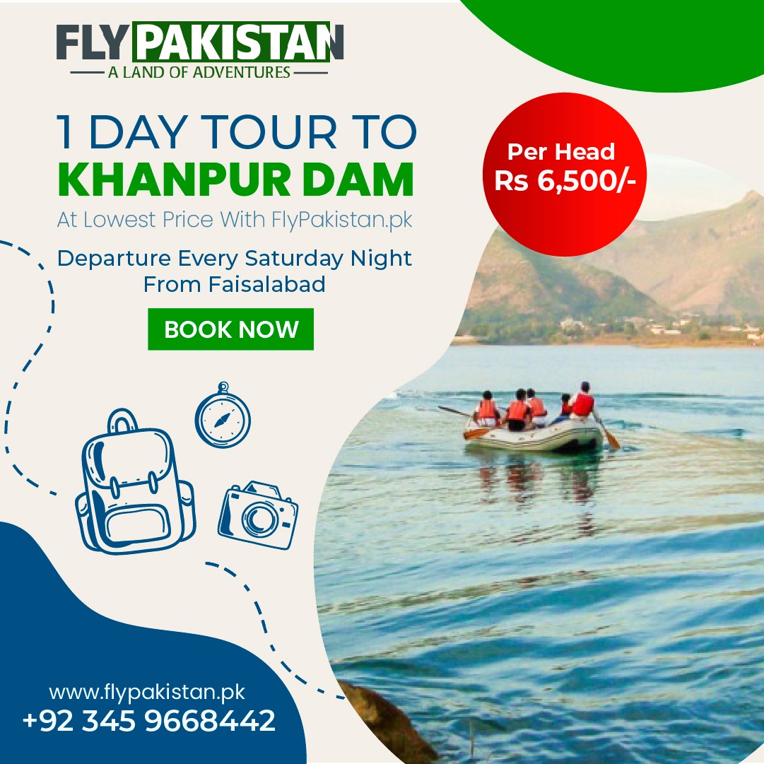 Book Deal 01 Day Tour To Khanpur Dam 